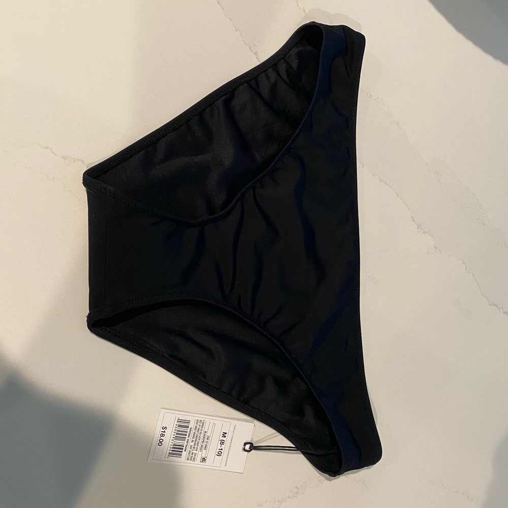 Black swim bottoms